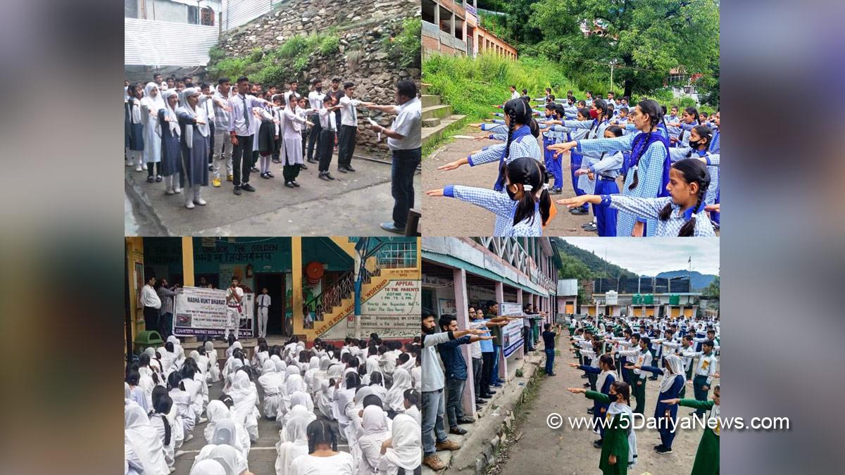 Azadi Ka Amrit Mahotsav, 75th Anniversary of Indian Independence, 75th years of Independence, Har Ghar Tiranga, Kashmir, Jammu And Kashmir, Jammu & Kashmir, Kashmir Valley, Nasha Mukht Bharat