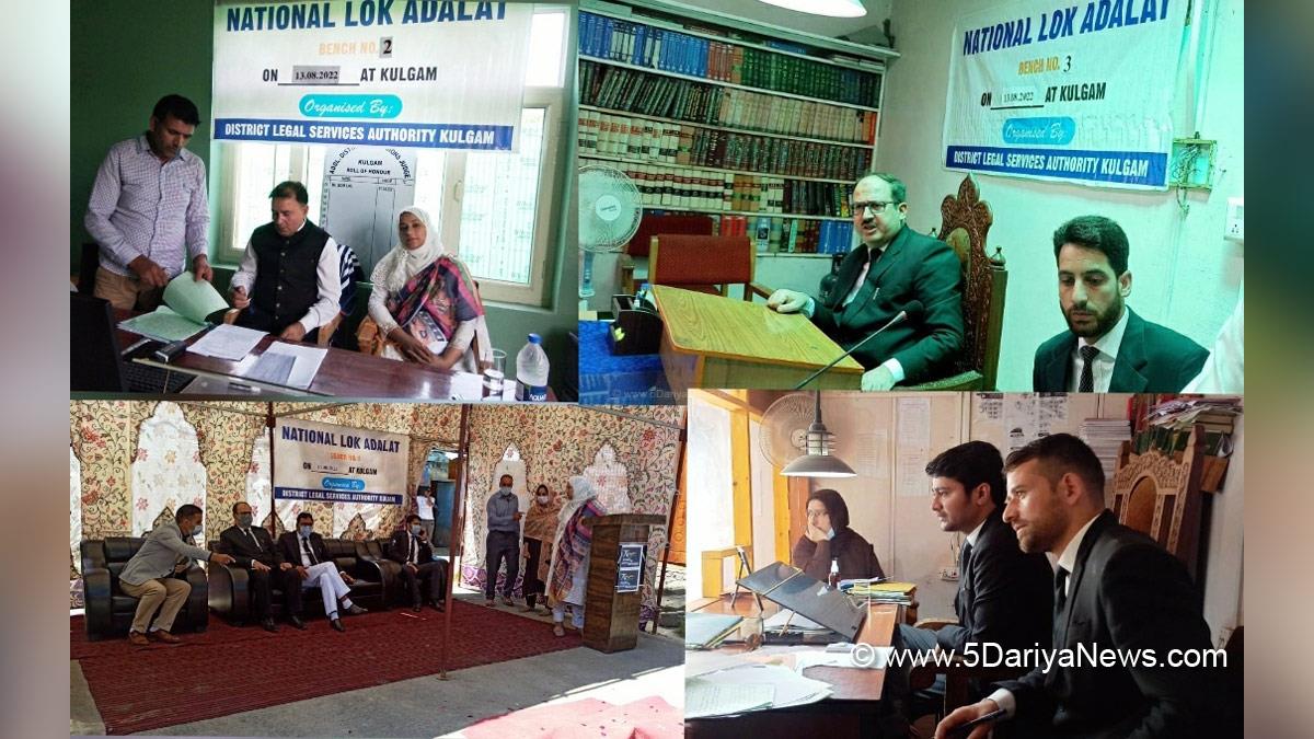 National Lok Adalat, Judiciary, Lok Adalat, Jammu, Kashmir, Jammu And Kashmir, Jammu & Kashmir