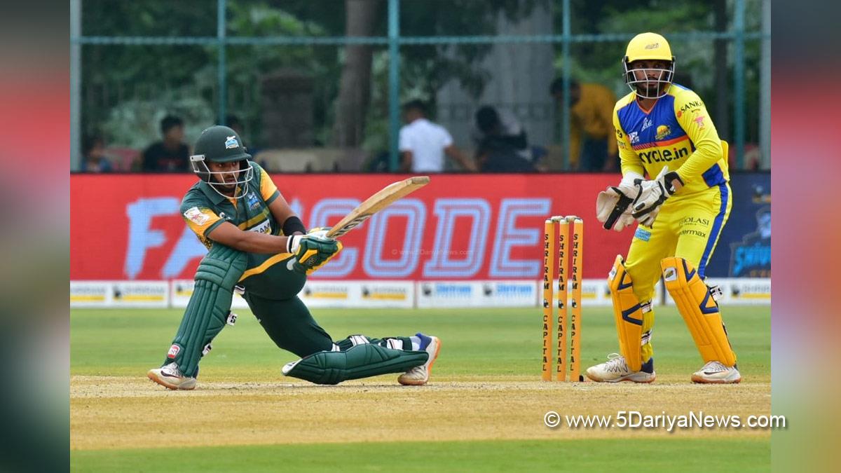 Sports News, Cricket, Cricketer, Player, Bowler, Batsman, Maharaja Trophy, Sharath BR, K Gowtham,  Shivamogga Strikers Vs Mysuru Warriors