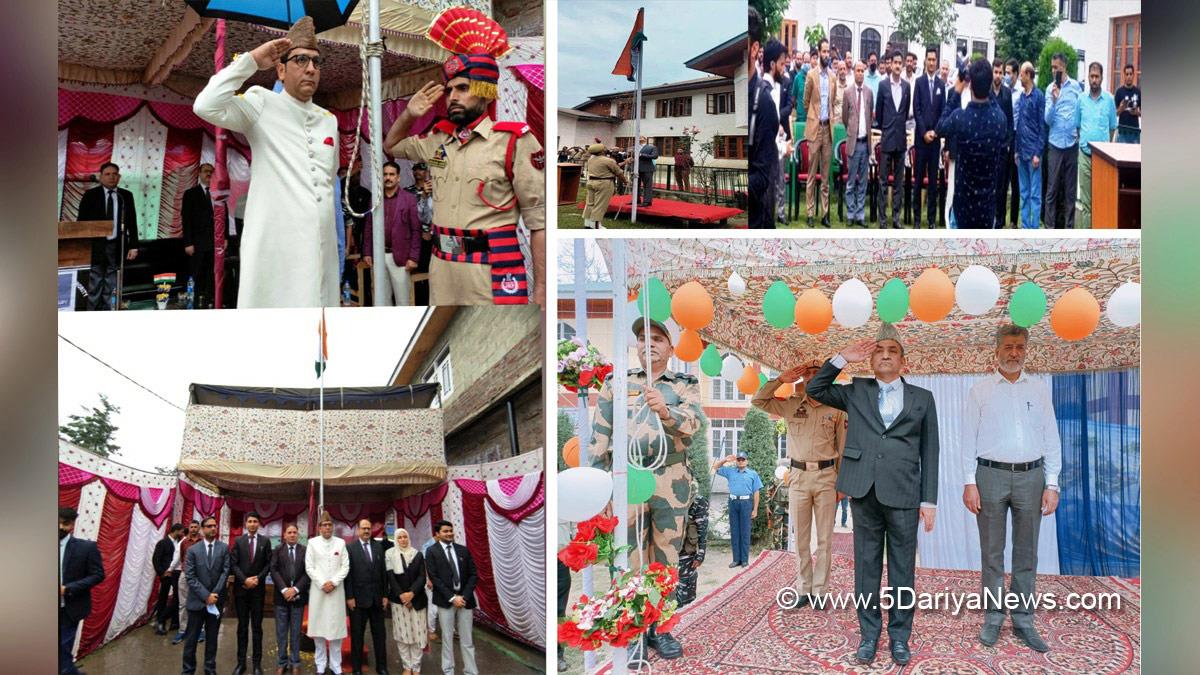 Azadi Ka Amrit Mahotsav, 75th Anniversary of Indian Independence, 75th years of Independence, Har ghar Tiranga, 75th Independence Day, Independence Day, Independence Day of India , Independence Day 2022, 76th Independence Day 2022, Kashmir, Jammu And Kashmir, Jammu & Kashmir, Kashmir Valley
