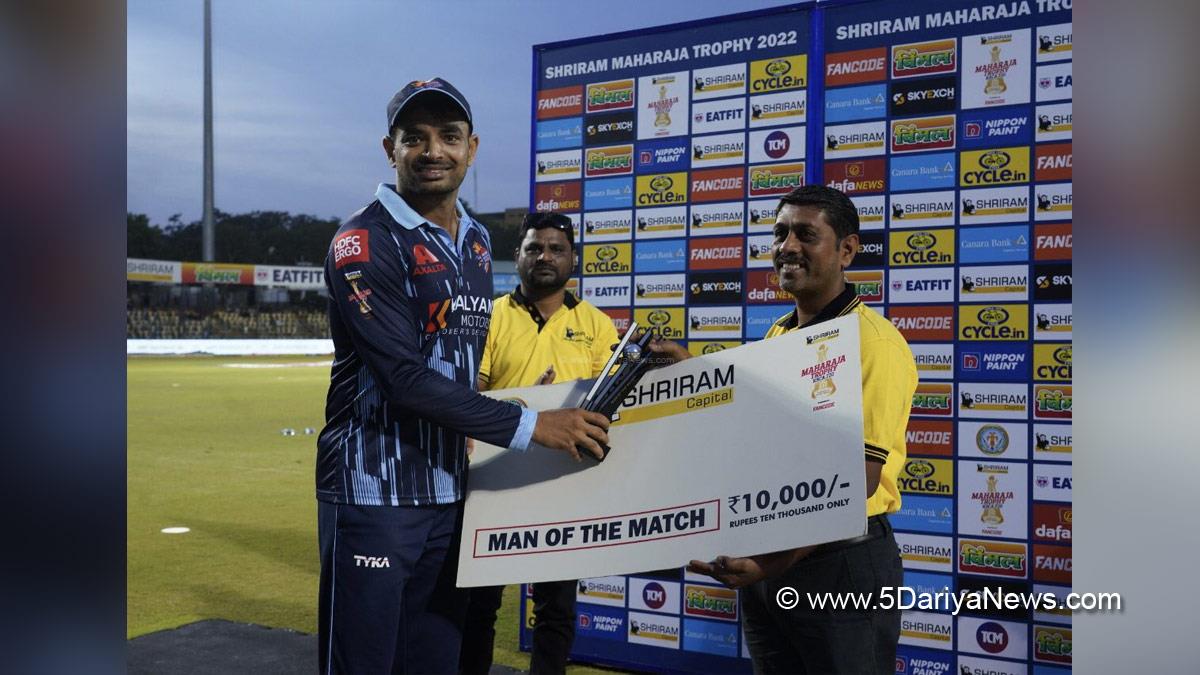 Sports News, Cricket, Cricketer, Player, Bowler, Batsman, Maharaja Trophy, Bengaluru Blasters Vs Mangalore United
