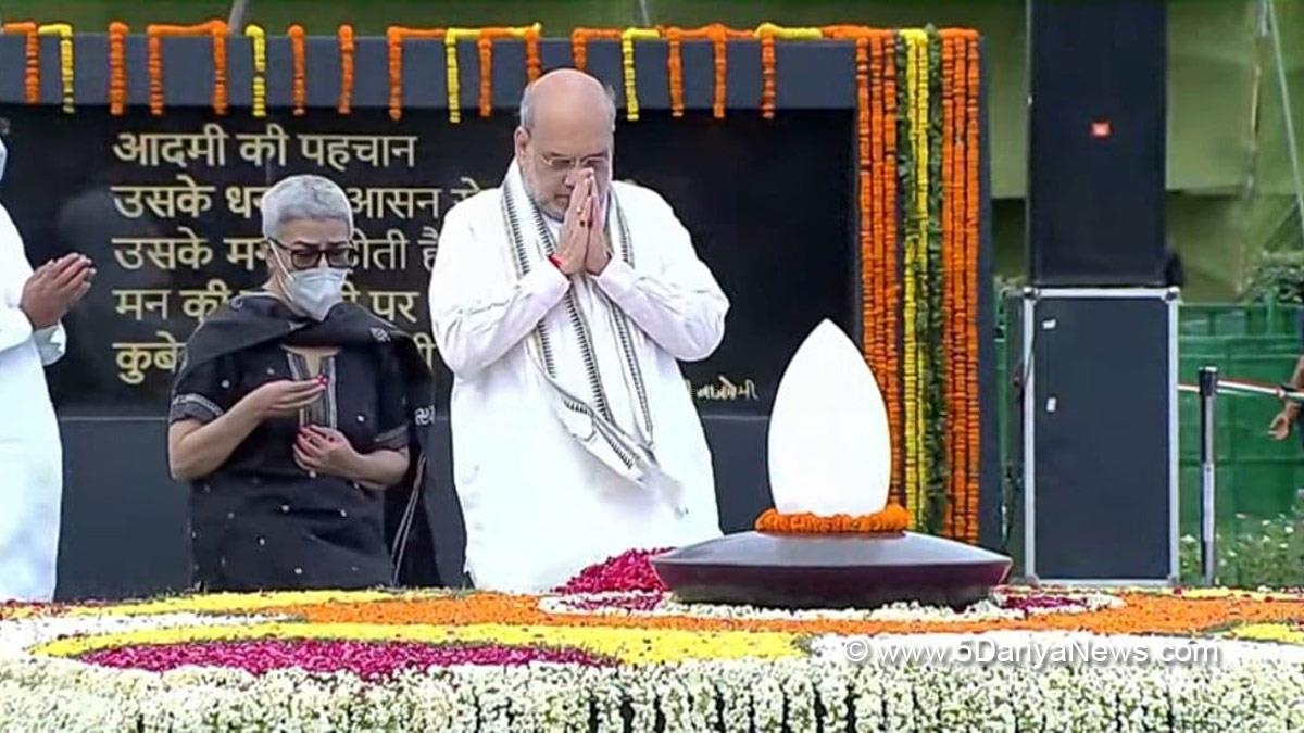 Amit Shah, Union Home Minister, BJP, Bharatiya Janata Party, Atal Bihari Vajpayee, Death Anniversary