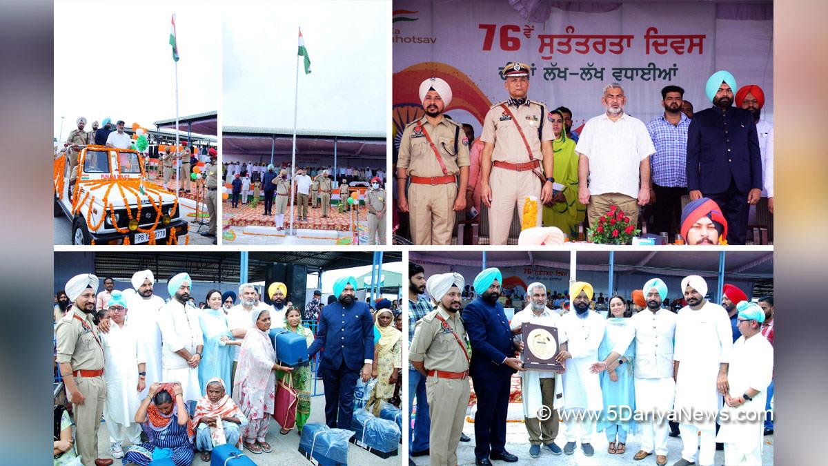 Lal Chand, Lal Chand Kataruchak, AAP, Aam Aadmi Party, Azadi Ka Amrit Mahotsav, 75th Anniversary of Indian Independence, 75th years of Independence, Har ghar Tiranga, 75th Independence Day, Independence Day, Independence Day of India , Independence Day 2022, 76th Independence Day 2022