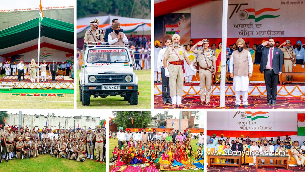 Jai Krishan Rouri, Jai Krishan, Jai Krishan Singh Rouri, AAP, Aam Aadmi Party, AAP Punjab, Azadi Ka Amrit Mahotsav, 75th Anniversary of Indian Independence, 75th years of Independence, Har ghar Tiranga, 75th Independence Day, Independence Day, Independence Day of India , Independence Day 2022, 76th Independence Day 2022