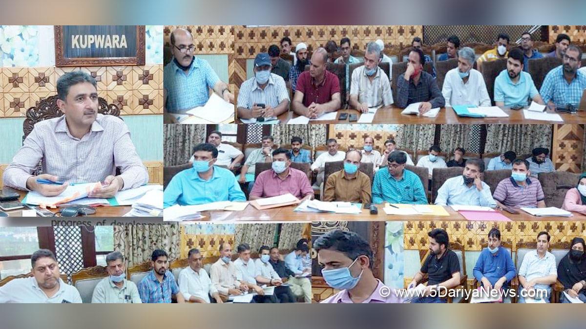 Kupwara, Deputy Commissioner Kupwara, Khalid Jahangir, Kashmir, Jammu And Kashmir, Jammu & Kashmir, Samridh Seema Yojana, SSY