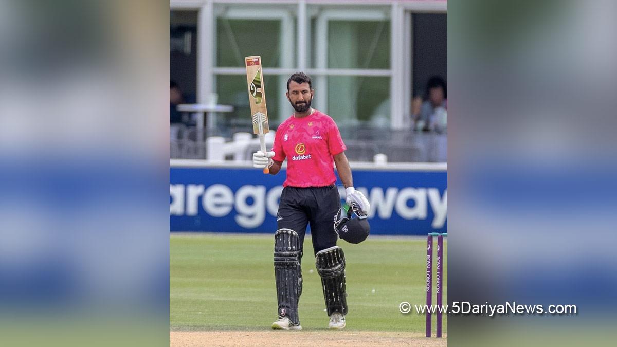 Sports News, Cricket, Cricketer, Player, Bowler, Batsman, Cheteshwar Pujara, Royal London One Day Cup