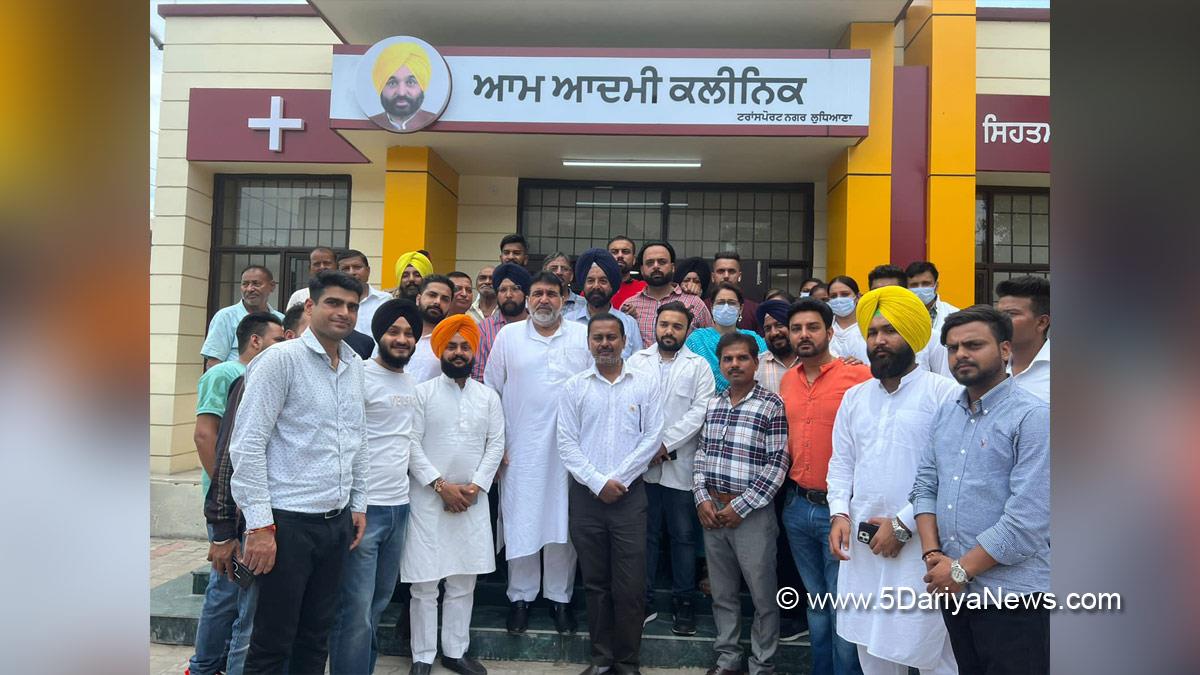 Ashok Prashar Pappi, Ashok Prashar, Ludhiana, AAP, Aam Aadmi Party, Aam Aadmi Party Punjab, AAP Punjab, Aam Aadmi Clinics , Mohalla Clinics