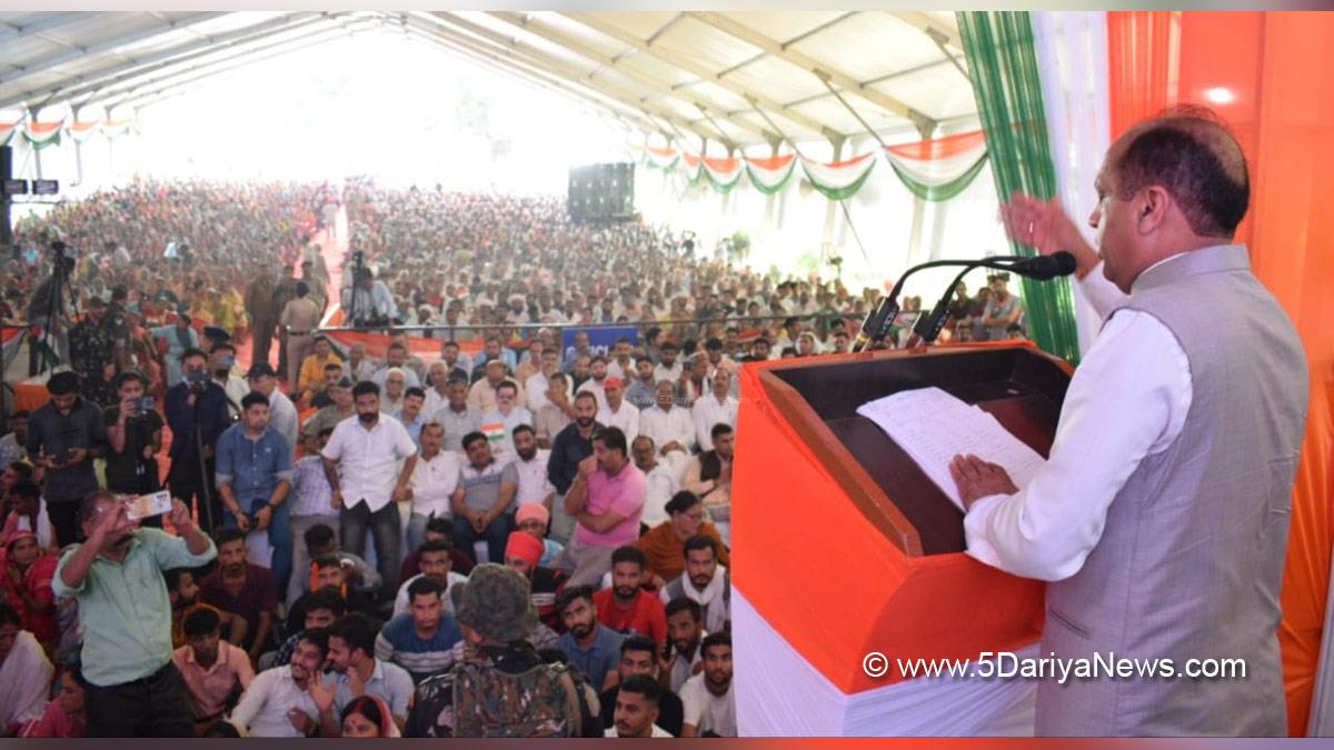 Jai Ram Thakur, Himachal Pradesh, Himachal, Bharatiya Janata Party, BJP, BJP Himachal, Shimla, Chief Minister of Himachal Pradesh, BJP Himachal Pradesh, Pradhan Mantri Gram Sadak Yojna