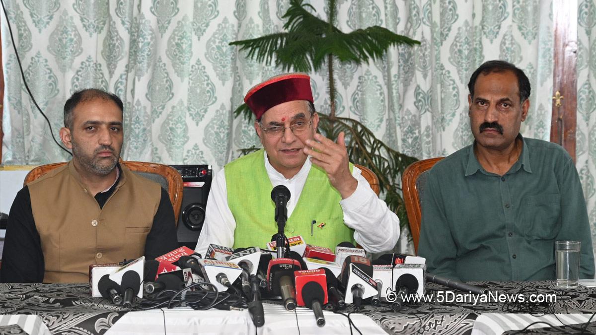 Suresh Bhardwaj, Himachal Pradesh, Himachal, Bharatiya Janata Party, BJP, BJP Himachal, Shimla