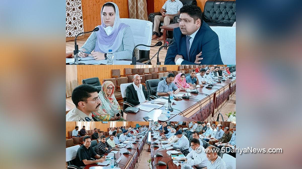 Raghav Langer, Baramulla, DDC Baramulla, Deputy Commissioner Baramulla, Dr. Syed Sehrish Asgar, Kashmir, Jammu And Kashmir, Jammu & Kashmir, District Administration Baramullar