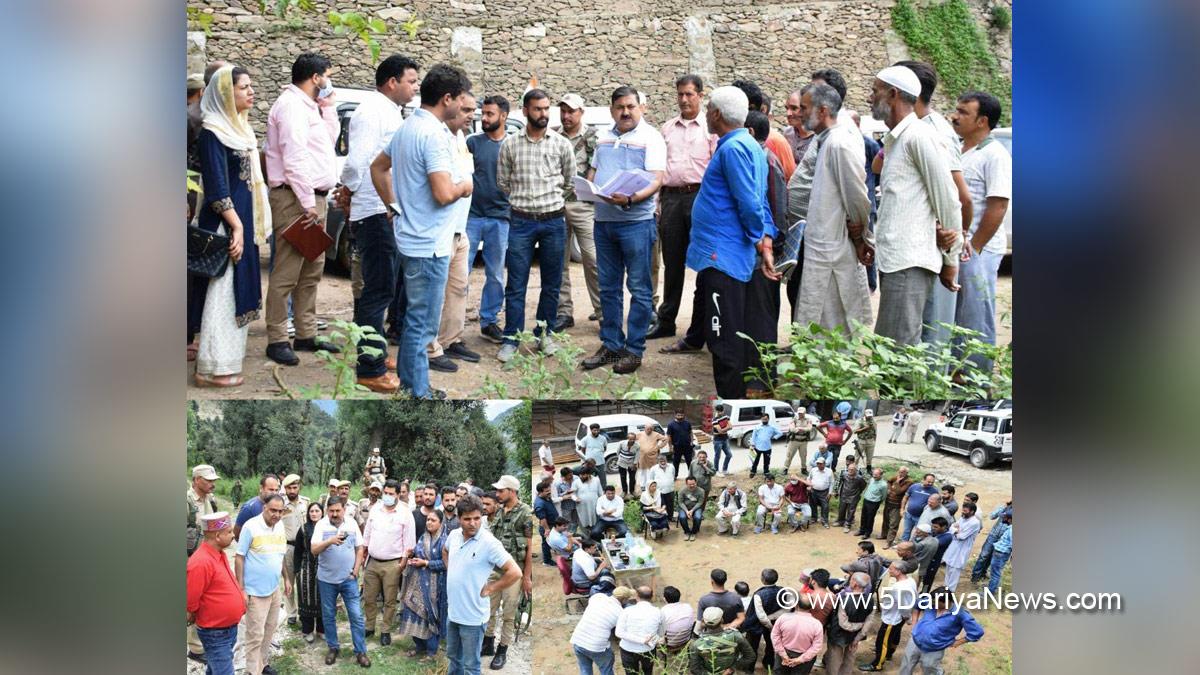 Kishtwar, DDC Kishtwar, District Development Commissioner Kishtwar, Ashok Sharma, Kashmir, Jammu And Kashmir, Jammu & Kashmir, District Administration Kishtwar, Block Diwas, Jan Abhiyan Camp, Jan Abhiyan, Jan Sunvayi, Jan Abhiyan, Jan Adhikar, Awami Muhim, Jan Abhiyan Program, Mega Block Diwas, Weekly Block Diwas