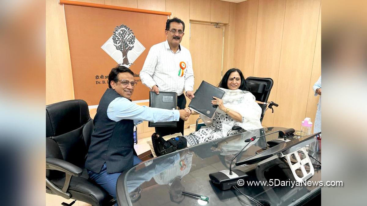 Prof. G.S. Bajpai, Anu Singh Lather, Rajiv Gandhi National University of Law, Punjab, Memorandum of Understanding, MoU, Ambedkar University, Delhi, AUD