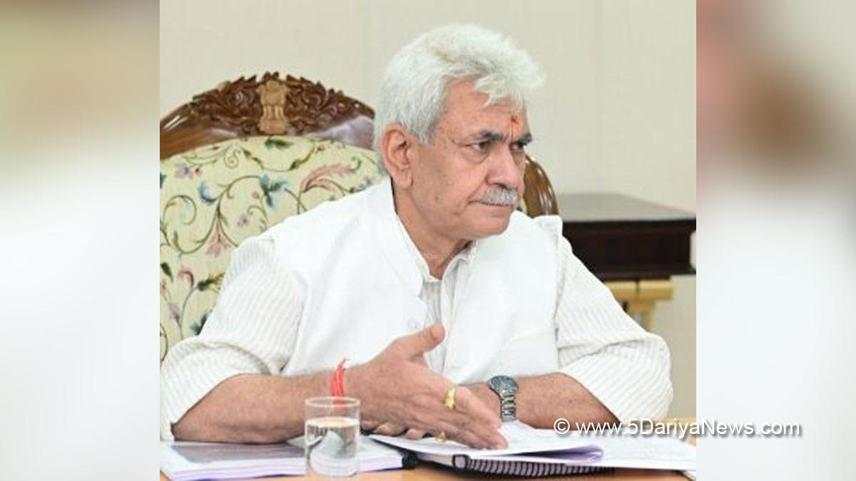 Manoj Sinha, Lieutenant Governor J&K, Raj Bhavan, Jammu, Srinagar, Kashmir, Jammu And Kashmir, Jammu & Kashmir, Mirwaiz Umar Farooq