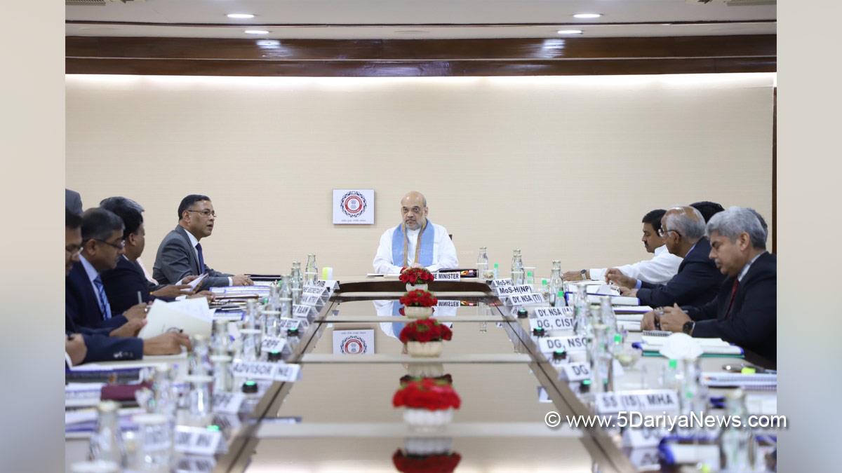 Amit Shah, Union Home Minister, BJP, Bharatiya Janata Party, National Security Strategies, NSS