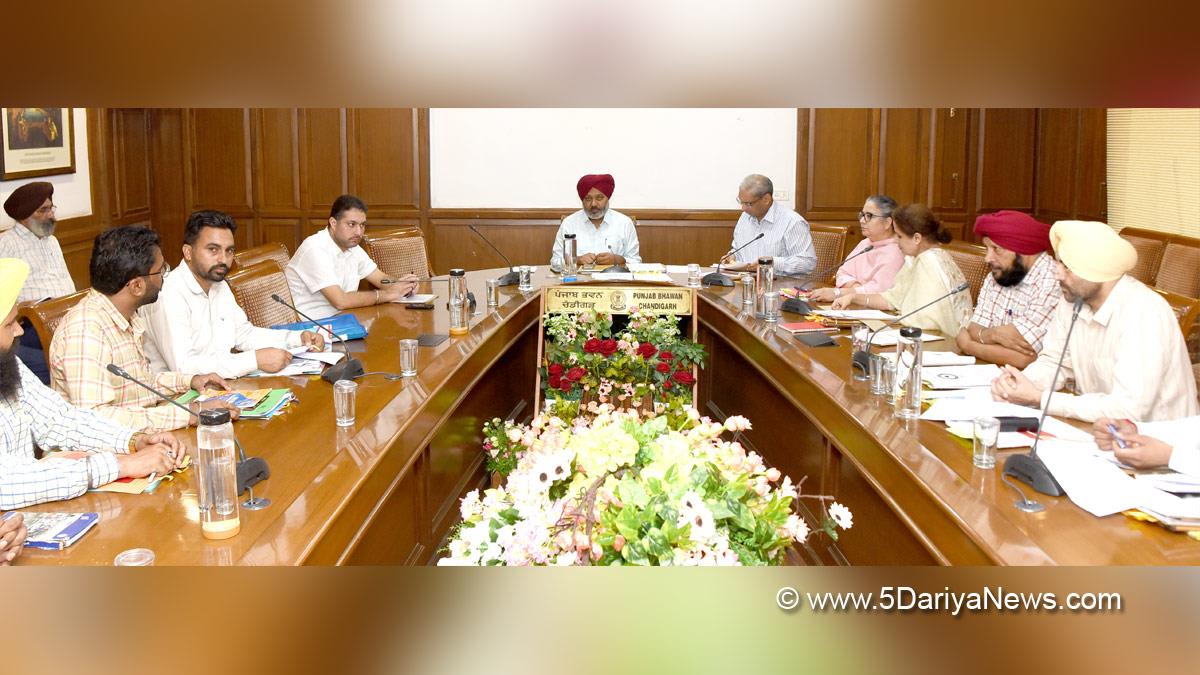 Harpal Singh Cheema, Finance, Planning, Excise and Taxation Minister, AAP, Aam Aadmi Party, Aam Aadmi Party Punjab, AAP Punjab, Government of Punjab, Punjab Government