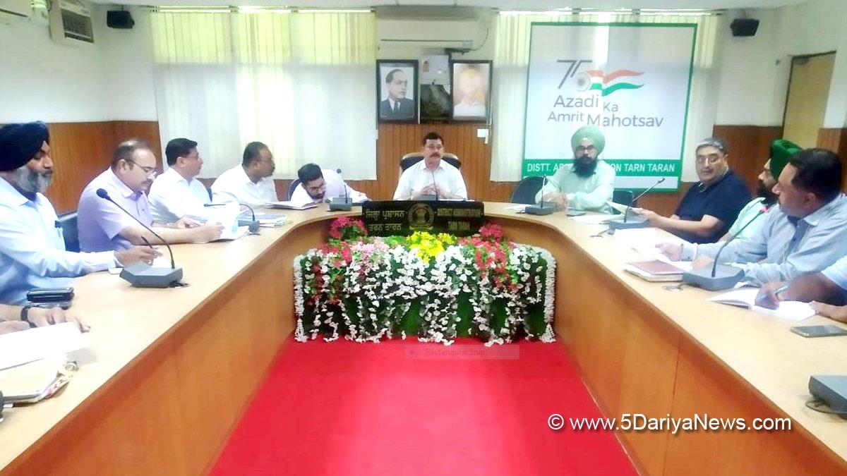 DC Tarntaran, Monish Kumar, Tarntaran, Deputy Commissioner Tarntaran