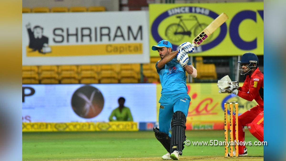 Sports News, Cricket, Cricketer, Player, Bowler, Batsman, Maharaja Trophy, Manish Pandey, Ajit Karthik, Gulbarga Mystics Vs Mangalore United