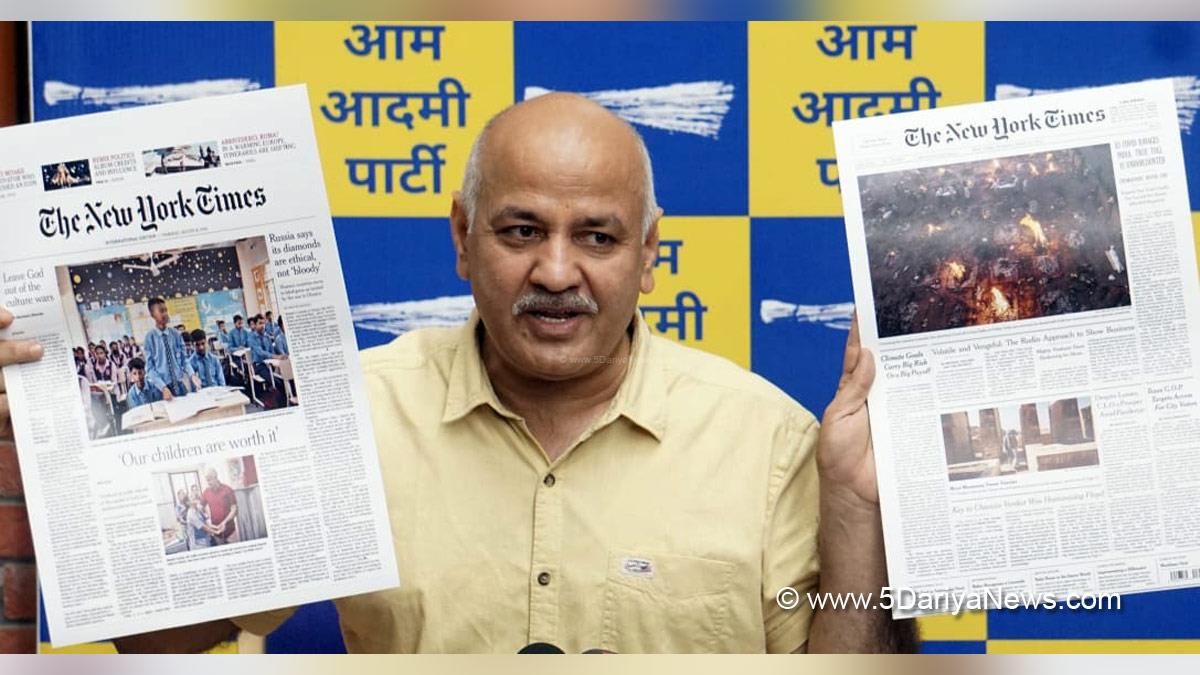 Manish Sisodia, Delhi Deputy Chief Minister, AAP, Aam Aadmi Party