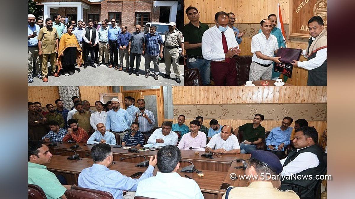 Anantnag, DDC Anantnag, Deputy Commissioner, Dr Piyush Singla, Dr Piyush Singla, Kashmir, Jammu And Kashmir, Jammu & Kashmir, District Administration Anantnag
