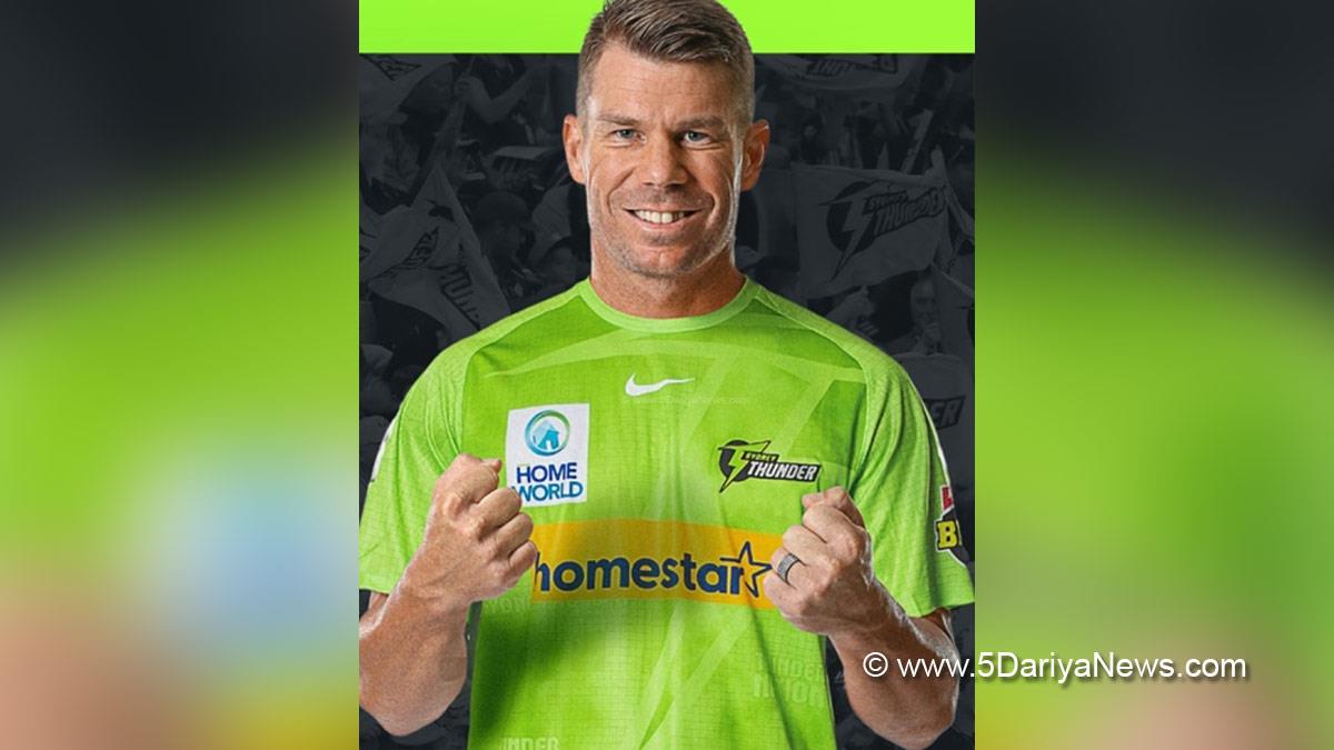 Sports News, Cricket, Cricketer, Player, Bowler, Batsman, David Warner, BBL, Sydney Thunder