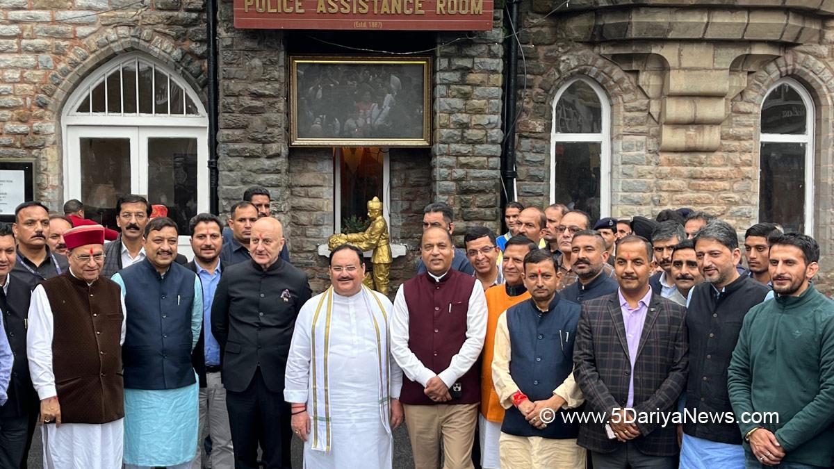 Jagat Prakash Nadda, Jai Ram Thakur, Himachal Pradesh, Himachal, Bharatiya Janata Party, BJP, BJP Himachal, Shimla, Chief Minister of Himachal Pradesh, BJP Himachal Pradesh