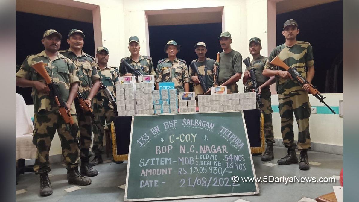 Crime News, Crime News India, New Delhi, BSF, Tripura, Border Security Force, Drugs