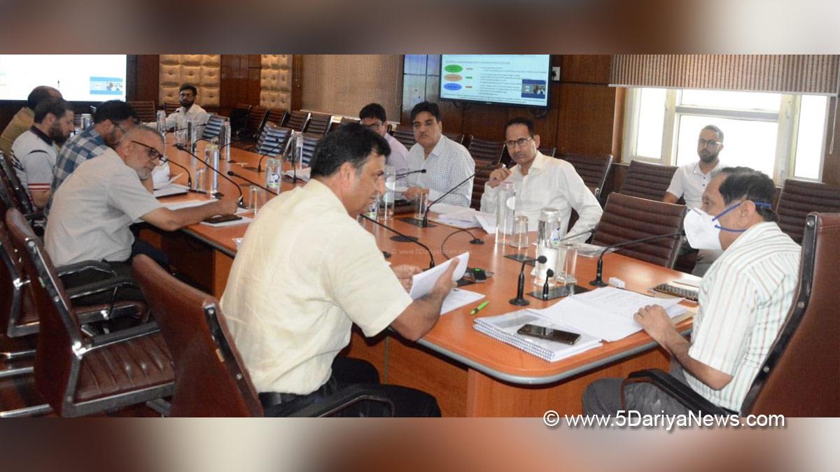 Rajiv Rai Bhatnagar, Rajeev Rai Bhatnagar, Advisor to Lieutenant Governor, Srinagar, Kashmir, Jammu And Kashmir, Jammu & Kashmir, Annual General Meeting, AGM, Jammu and Kashmir Horticultural Produce Marketing and Processing Corporation Ltd, JKHPMC