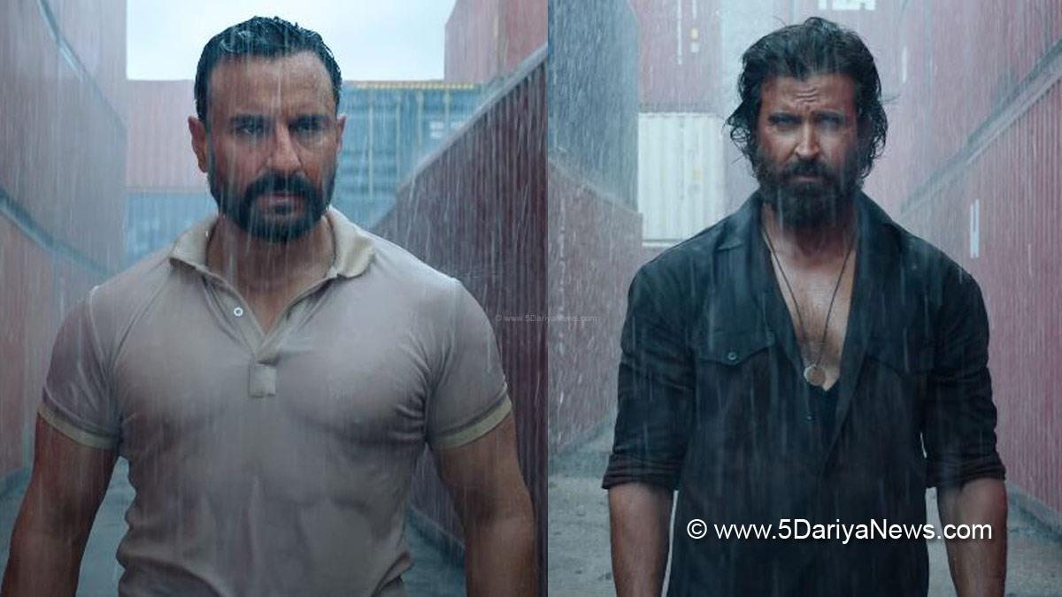 Bollywood, Vikram Vedha Teaser, Hrithik Roshan, Saif Ali Khan, Vikram Vedha Release Date, Vikram Vedha Cast, Hrithik Roshan Vikram Vedha Movie, Saif Ali Khan Vikram Vedha Movie, Hrithik Roshan Saif Ali Khan, Hrithik Roshan Saif Ali Khan Movie
