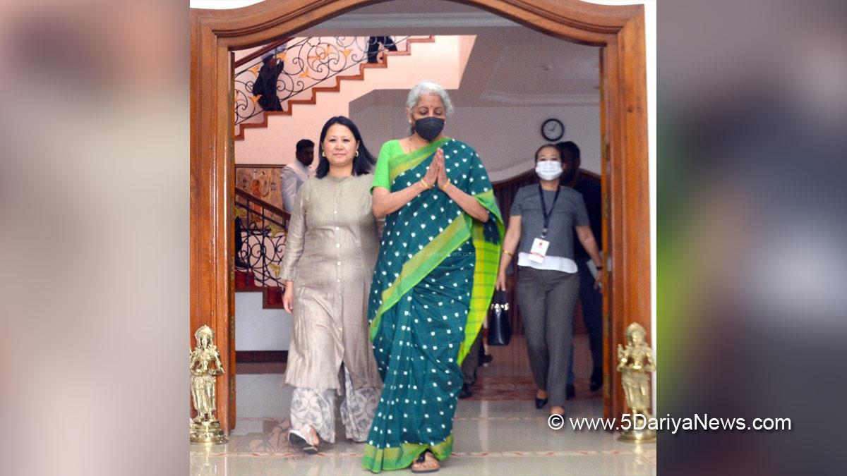 Nirmala Sitharaman, Union Minister for Finance & Corporate Affairs, BJP, Bharatiya Janata Party, Dimapur, Nagaland