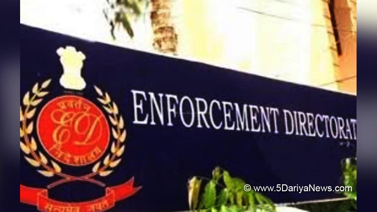 Enforcement Directorate, ED, ED Money Laundering Case, Money Laundering Case