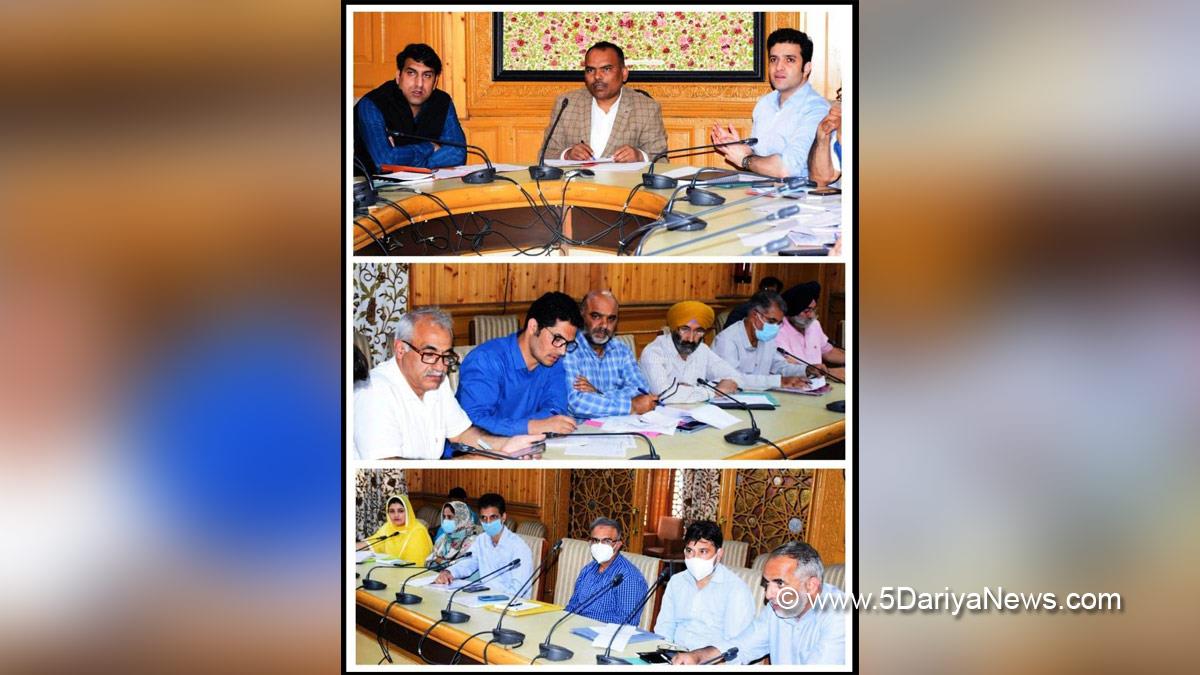 Pandurang K Pole, Divisional Commissioner, Div Com, Srinagar Metropolitan Regional Development Authority, SMRDA, Srinagar, Jammu And Kashmir, Jammu & Kashmir