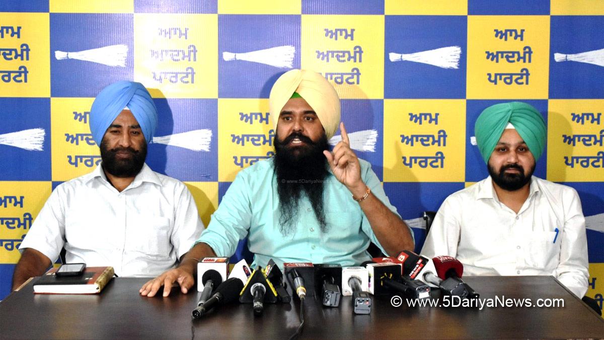 Malwinder Singh Kang, Malvinder Singh Kang, AAP, Aam Aadmi Party, Aam Aadmi Party Punjab, AAP Punjab