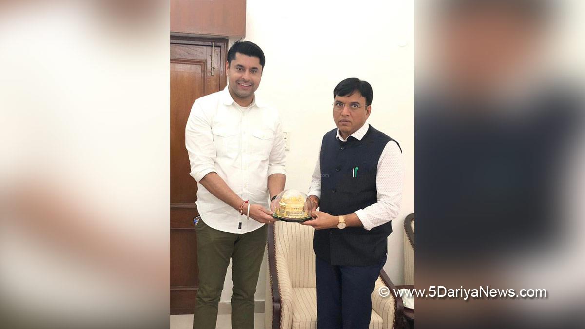 Sukhwinder Singh Bindra, Punjab Youth Development Board,Congress, Chandigarh, Punjab Congress, Government of Punjab, Punjab Government, Punjab, PYDB, Mansukh Mandaviya, Union Minister of Health & Family Welfare, BJP, Bharatiya Janata Party