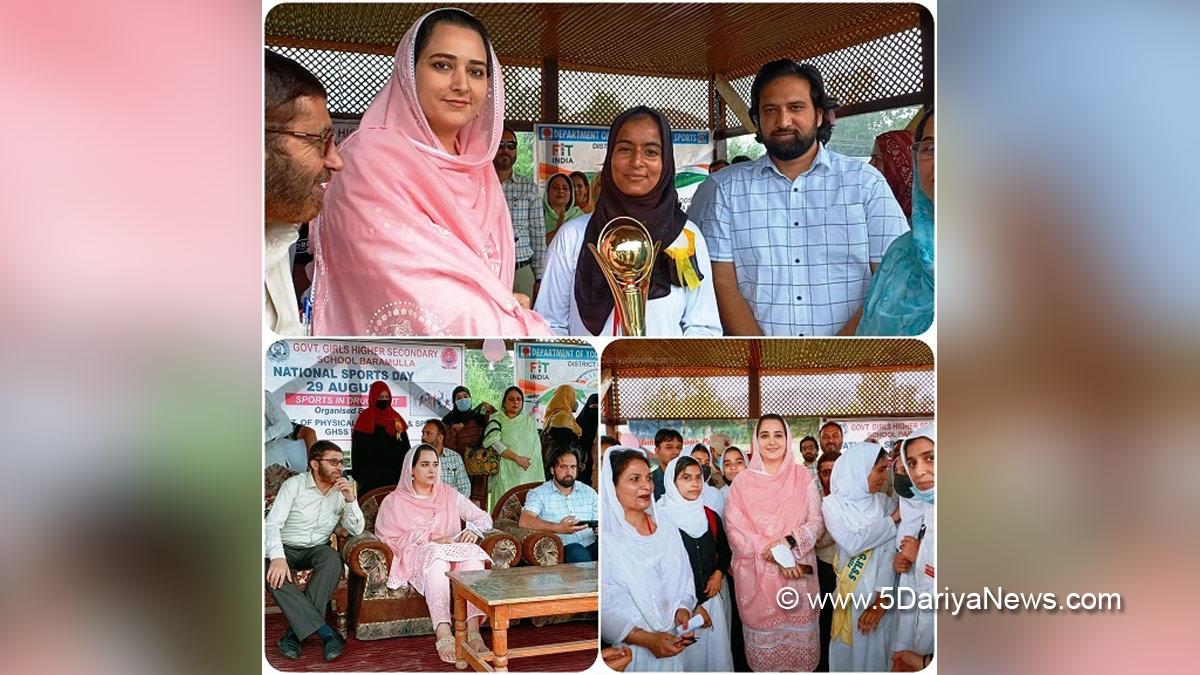 Baramulla, DDC Baramulla, Deputy Commissioner Baramulla, Dr. Syed Sehrish Asgar, Kashmir, Jammu And Kashmir, Jammu & Kashmir, District Administration Baramulla,National Sports Day