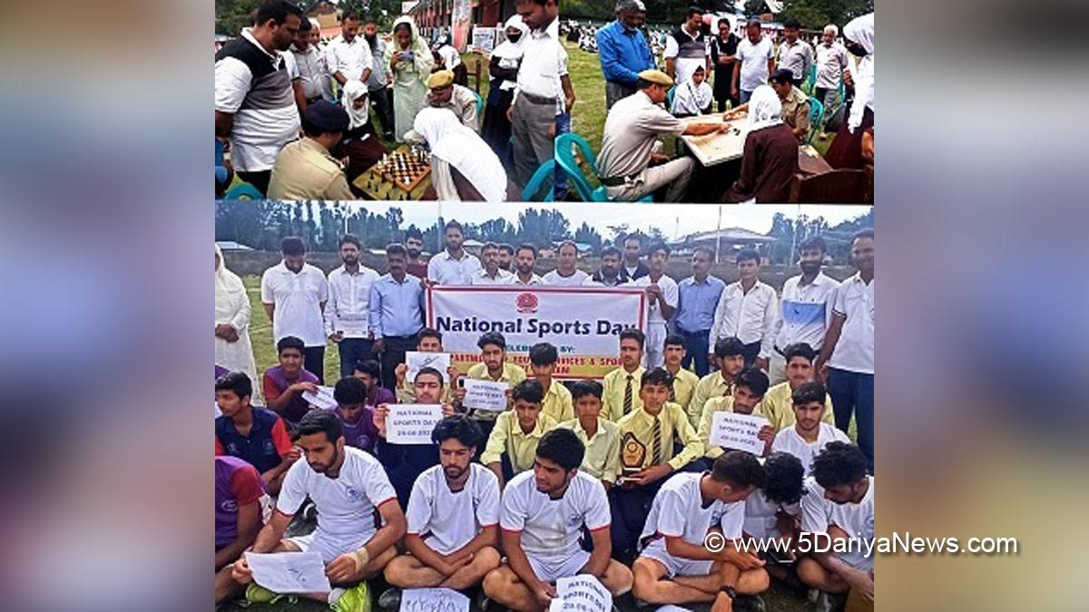 National Sports Day, Kulgam, Muneeb Ahmad Zargar, Kashmir, Jammu And Kashmir, Jammu & Kashmir