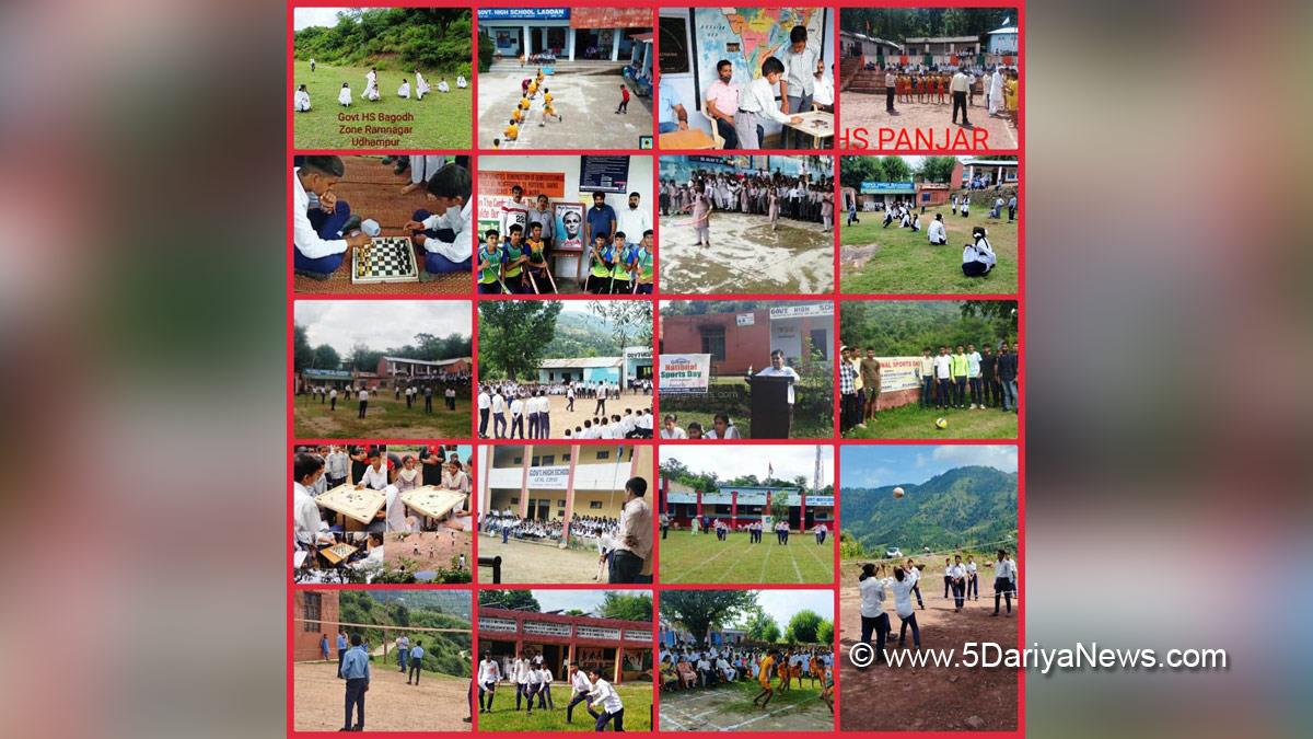 National Sports Day, Udhampur, Arvin Kumar Koul, Kashmir, Jammu And Kashmir, Jammu & Kashmir
