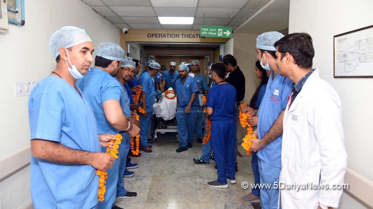 National Organ & Tissue Transplant Organization, NOTTO, Health, Khas Khabar,Manipal Hospital Jaipur, Rajasthan, Jaipur, Dr. Vaibhav Vaishnav, Mahatma Gandhi Hospital