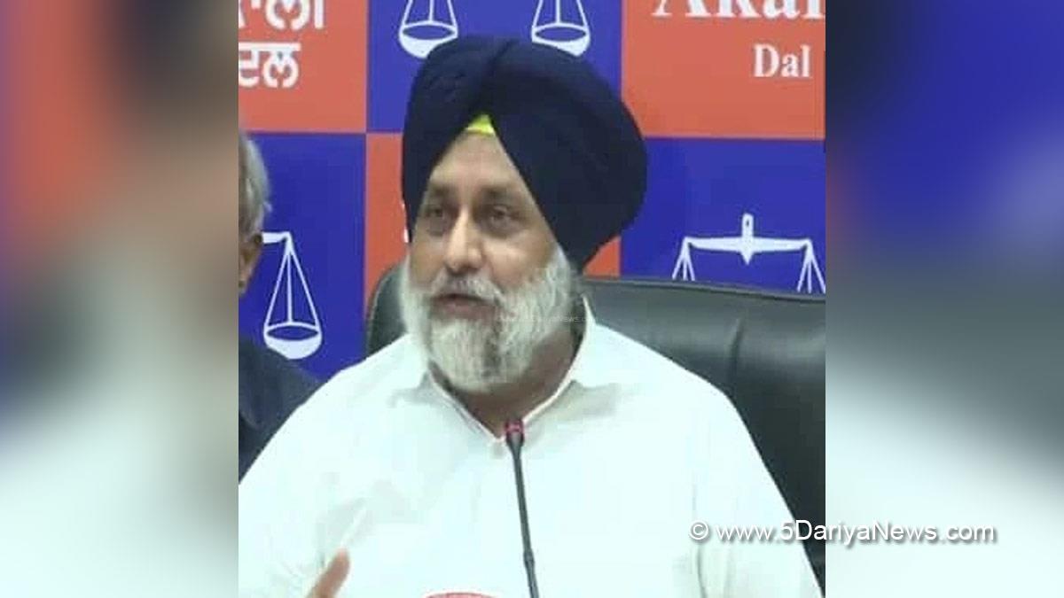 Sukhbir Singh Badal, Sukhbir Badal, Shiromani Akali Dal, SAD, Akali Dal 