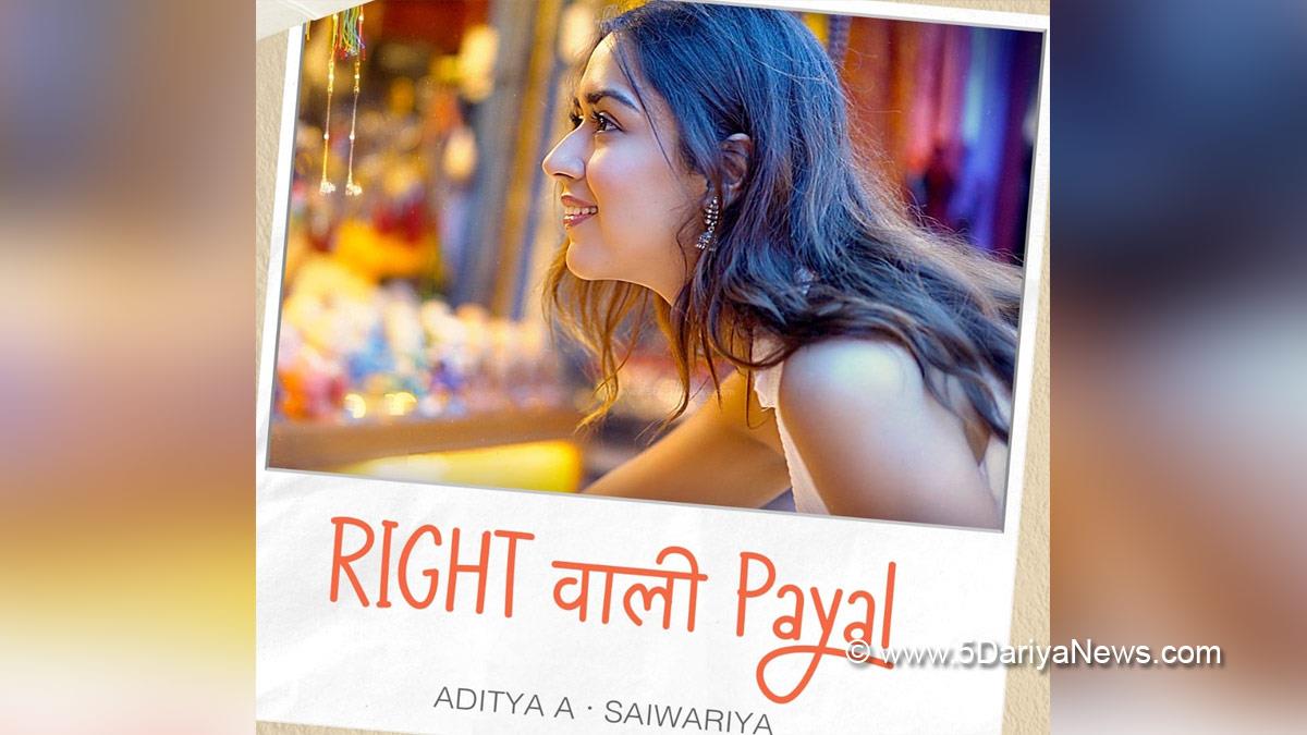 Music, Entertainment, Mumbai, Singer, Song, Mumbai News, Chaand Baaliyan, Aditya A, Right Wali Payal