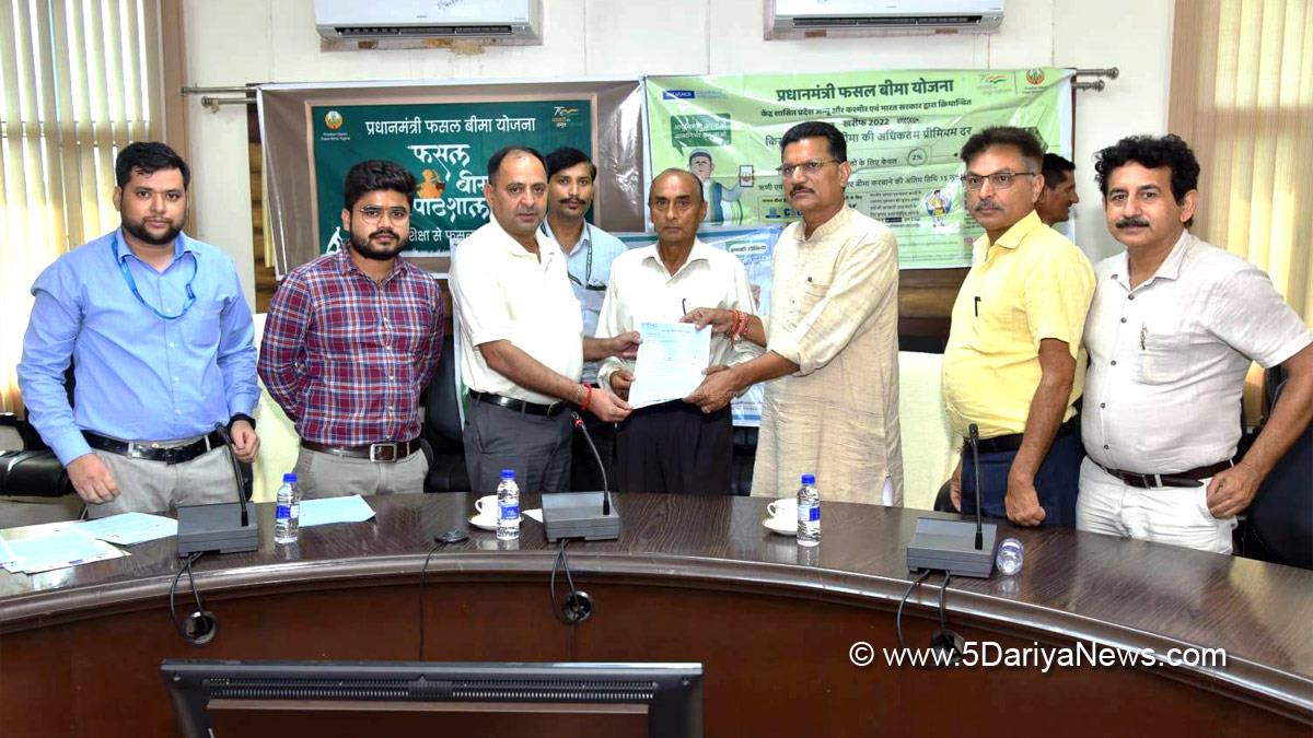 Agriculture, Director Agriculture Jammu, K. K. Sharma, Jammu, Jammu And Kashmir, Jammu & Kashmir, Kashmir Valley