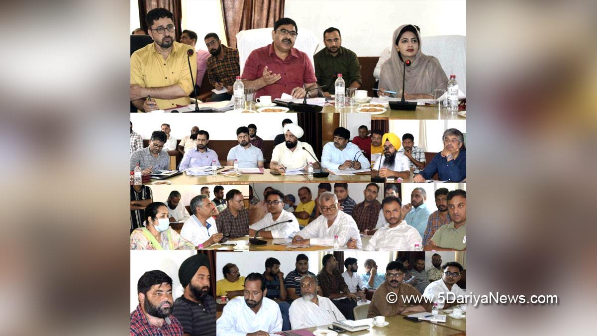 District Development Council Poonch, Tazeem Akther, Poonch, Deputy Commissioner Poonch, Inder Jeet, Kashmir, Jammu And Kashmir, Jammu & Kashmir, District Administration Poonch 