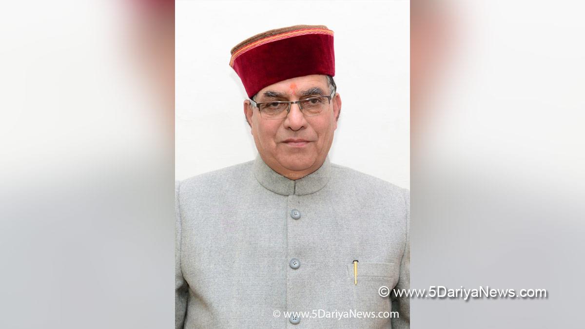 Suresh Bhardwaj, Himachal Pradesh, Himachal, Bharatiya Janata Party, BJP, BJP Himachal, Shimla, Central Public Health and Environmental Engineering Organization, CPHEEO