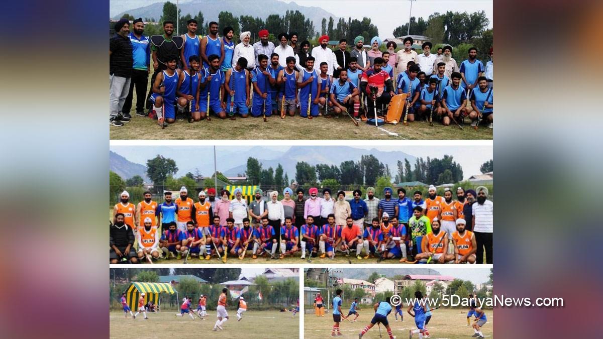 Nuzhat Gul, J&K Sports Council, Secretary J&K Sports Council, Srinagar, Kashmir, Jammu And Kashmir, Jammu & Kashmir, My Youth My Pride,Gindun Sports Complex Srinagar, Guru Hargobind Sahib Hockey Tournament