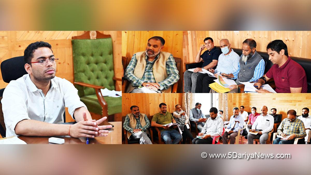 Shopian, DDC Shopian, District Development Commissioner Shopian, Sachin Kumar Vaishya, Kashmir, Jammu And Kashmir, Jammu & Kashmir, Area Development Fund, ADF