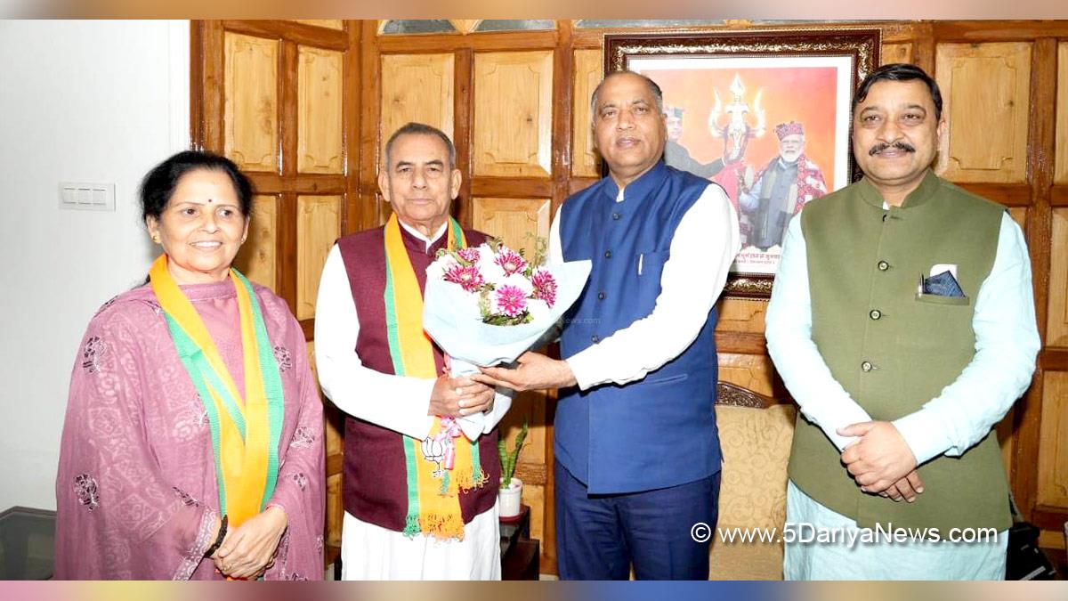 Jai Ram Thakur, Himachal Pradesh, Himachal, Bharatiya Janata Party, BJP, BJP Himachal, Shimla, Chief Minister of Himachal Pradesh, BJP Himachal Pradesh, MLA Yog Raj, Suresh kashyap