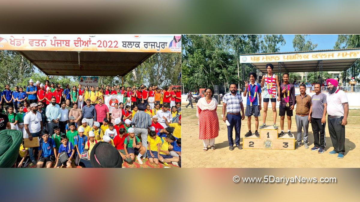 Chetan Singh Jauramajra, Chetan Singh Jormajra, Chetan Singh Jouramajra, AAP, Aam Aadmi Party, Aam Aadmi Party Punjab, AAP Punjab, Government of Punjab, Punjab Government, Punjab Khed Mela 2022, Khedan Watan Punjab Diyan