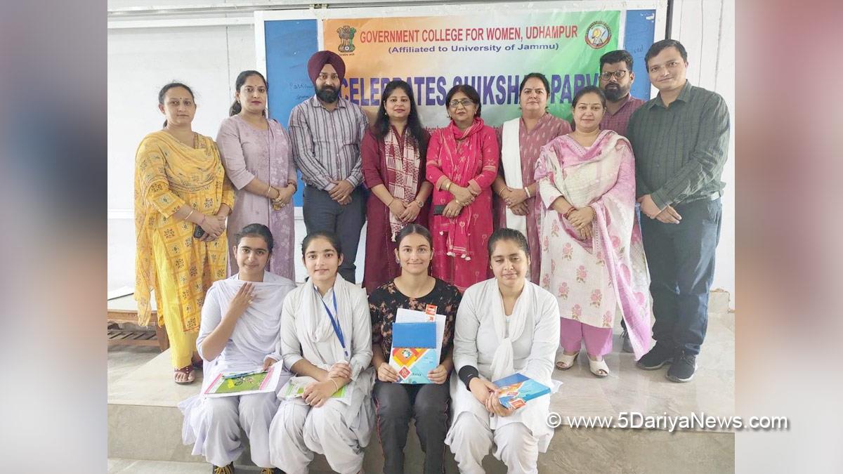 Piyush Sharma, Government College for Women, GCW, Udhmapur, Jammu And Kashmir, Jammu & Kashmir
