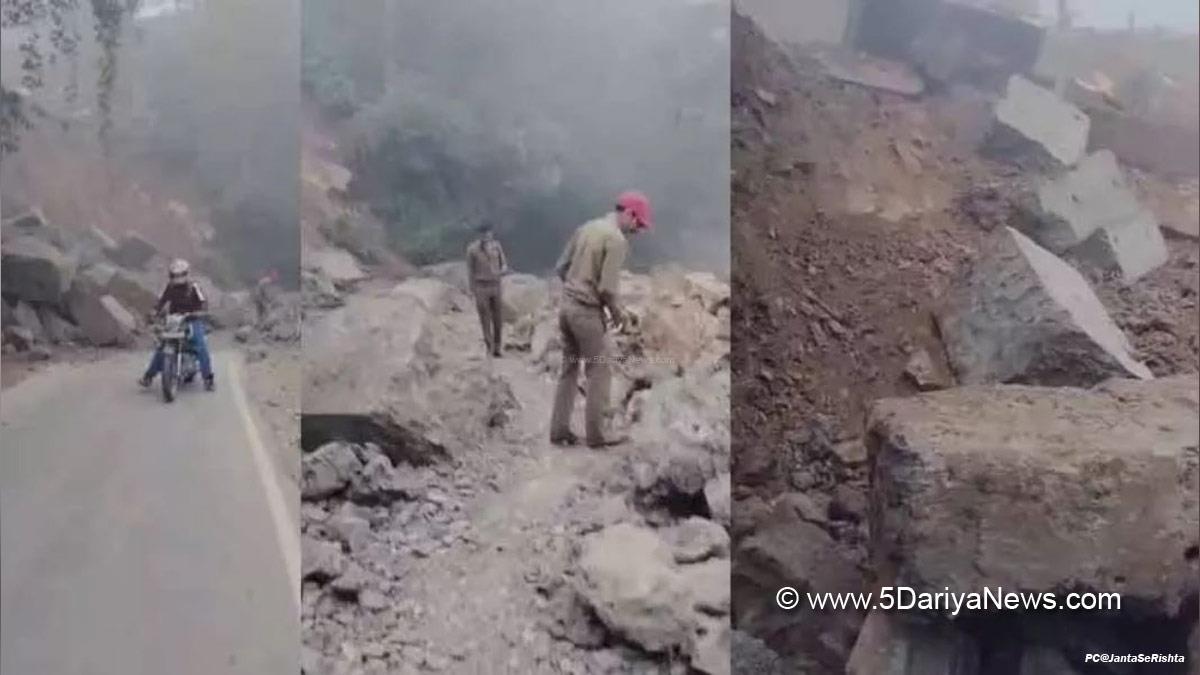 Hadsa, Weather, Landslide, Shimla Solan Road Ladslide, Ladslide News Shimla, Ladslide News Shimla Today, Shimla Landslide, Solan Landlide, Shimla Landslide News