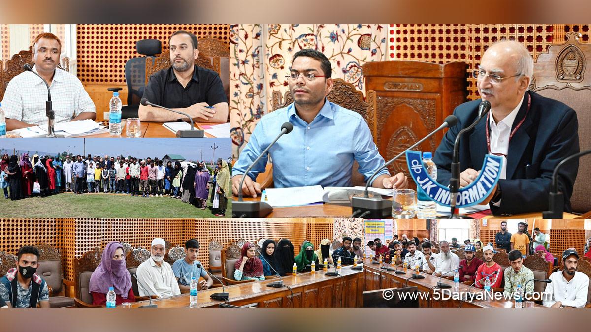Pulwama, Deputy Commissioner Pulwama, Baseer ul Haq Chowdary, Kashmir, Jammu And Kashmir, Jammu & Kashmir, Manoj Pant, Sachin Kumar Vaishya, Ravi Shanker Tripathi, National Foundation for Communal Harmony, NFCH