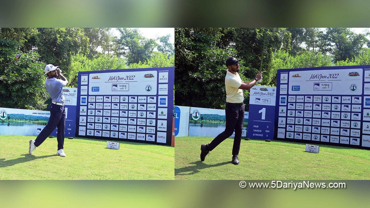 Sports News, Jammu Tawi Golf Course, Yuvraj Singh Sandhu, Arjun Prasad, J&K Open 2022